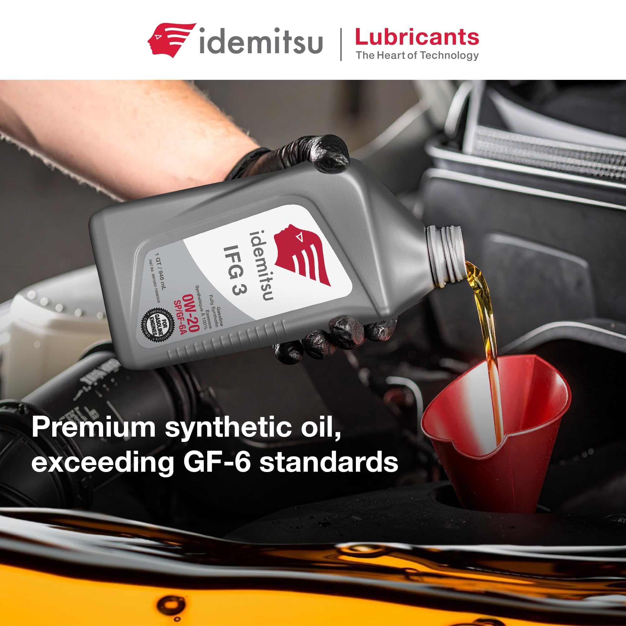 Amazon.com: Idemitsu Full Synthetic 0W-20 Engine Oil SP/GF-6-1QT